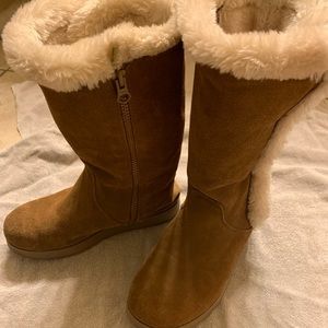 Fur Mid-Calf Faux Soft Snow Winter Flat Boot